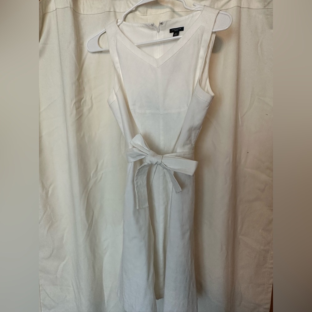 NWT Ann Taylor white office dress